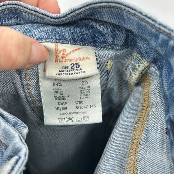 CITIZENS OF HUMANITY Catalina High Rise Y2K Flare Leg Denim Blue Jeans Size 25 - Picture 10 of 10